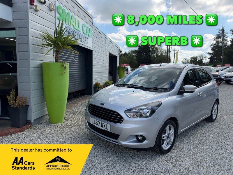2017 Ford Ka 1.2 Ti-VCT Zetec Hatchback 5dr Petrol Manual Euro 6 70 ps