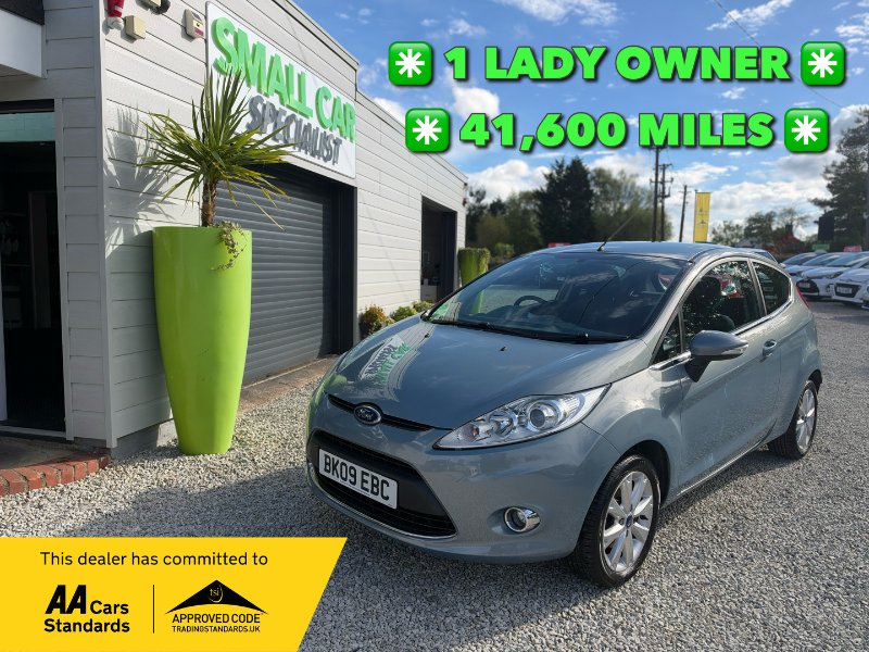 2009 Ford Fiesta 1.4 Zetec Hatchback 3dr Petrol Manual 133 g/km 94 bhp