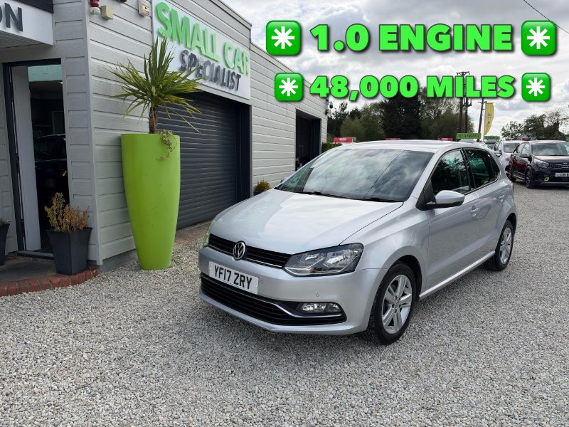 2017 Volkswagen Polo 1.0 BlueMotion Tech Match Edition Hatchback 5dr Petrol Manual Euro 6 s/s 75 ps