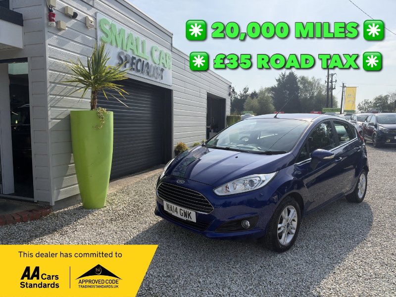2014 Ford Fiesta 1.25 Zetec Hatchback 5dr Petrol Manual Euro 5 82 ps