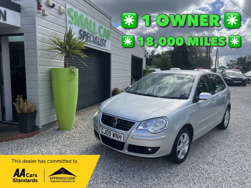 2009 Volkswagen Polo 1.2 Match Hatchback 5dr Petrol Manual 138 g/km 70 bhp