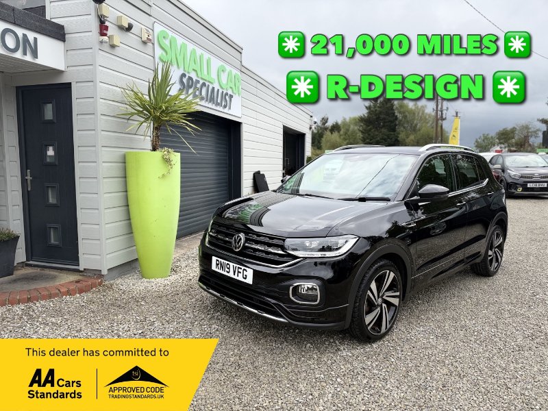 2019 Volkswagen T-Cross 1.0 TSI R-Line SUV 5dr Petrol Manual Euro 6 s/s 115 ps